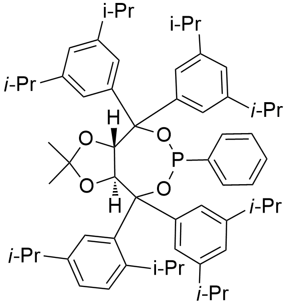 (3aS,8aS)-(+)-4,4,8,8-四(3,5-二-异丙基苯基)四氢-2,2-二甲基-6-苯基-1,3-二氧杂环戊烯并[4,5-e]二氧杂磷杂环庚烷