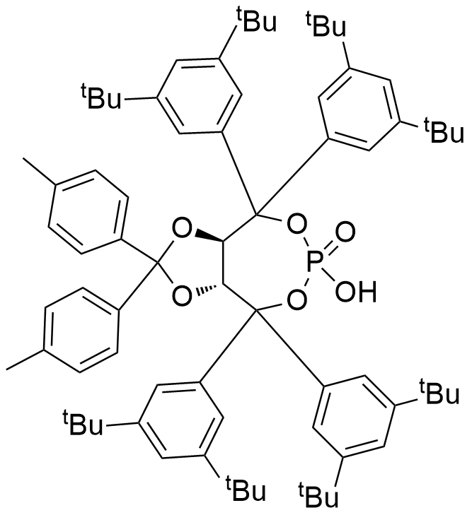 (3aR,8aR)-4,4,8,8-tetrakis(3,5-di-tert-butylphenyl)-6-hydroxy-2,2-di-p-tolyltetrahydro-[1,3]dioxolo[4,5-e][1,3,2]dioxaphosphepine 6-oxide