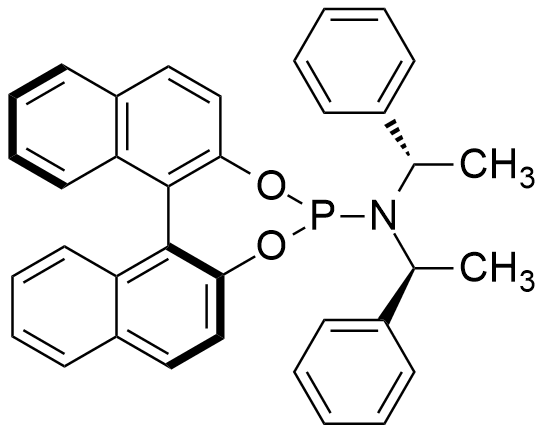 (S)-(+)-(3,5-二氧杂-4-磷杂环庚二烯并[2,1-a:3,4-a']二萘-4-基)二[(1S)-1-苯基乙基]胺,97%