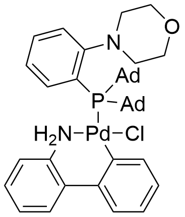 氯(2-(二-1-金刚烷膦基)吗啉代苯)[2-(2′-氨基-1,1′-联苯)]钯(II)