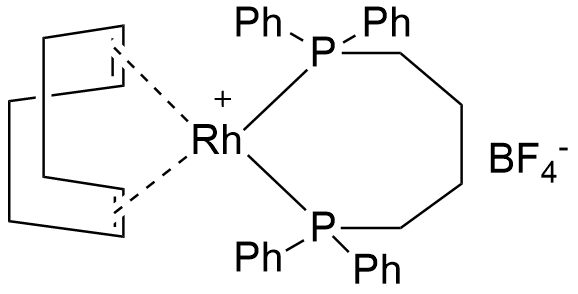 1,4-双(二苯基膦)丁烷(1,5-环辛二烯)四氟硼酸铑(I)二氯甲烷络合物