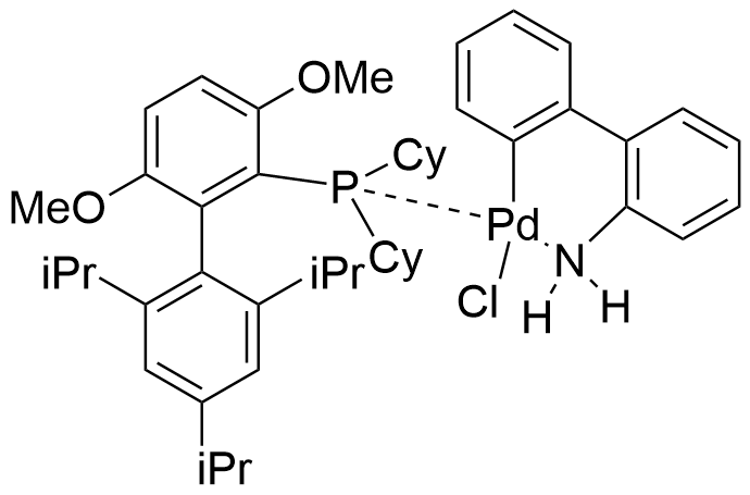 氯(2-二环己基膦-3,6-二甲氧基 - 2',4',6'-三 - 异丙基-1,1'-联苯)(2'-氨基-1,1'-联苯-2-基)钯(II)