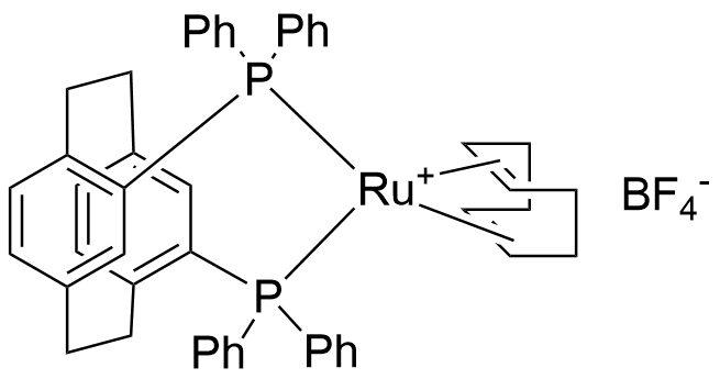 (S)-(+)-4,12-双(二苯基膦)[2.2]对环烷(1,5-环辛二烯)四氟硼酸铑(I)