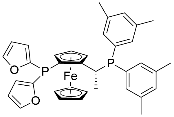 (R)-1-[(Sp)-2-(二-2-呋喃基膦基)二茂铁基]乙基二-3,5-二甲苯基膦