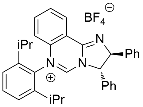 咪唑并[1,2-c]喹唑啉, 2,3-二氢-2,3-二苯基-6-(2,6-二异丙基苯基)-, (2S,3S)-, 四氟硼酸盐(1-) (1:1)