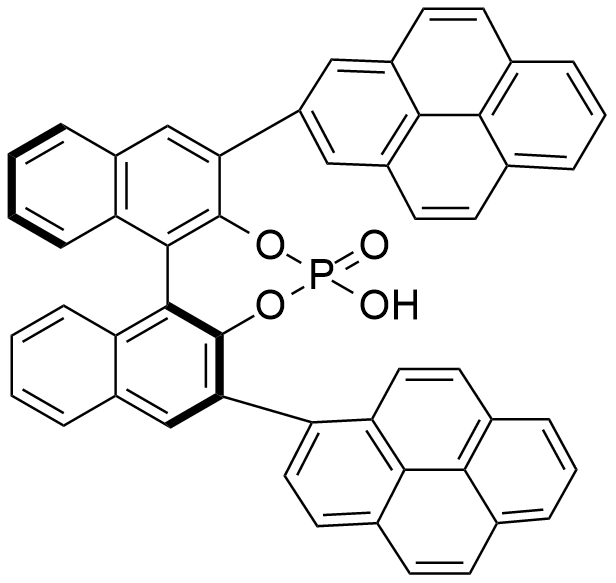 (S)-3,3′-双芘基-1,1′-联萘-2,2′-二酚磷酸酯