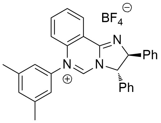 咪唑并[1,2-c]奎唑啉, 2,3-二氢-2,3-二苯基-6-(3,5-二甲基苯基)-, (2S,3S)-, 四氟硼酸盐(1-) (1:1)
