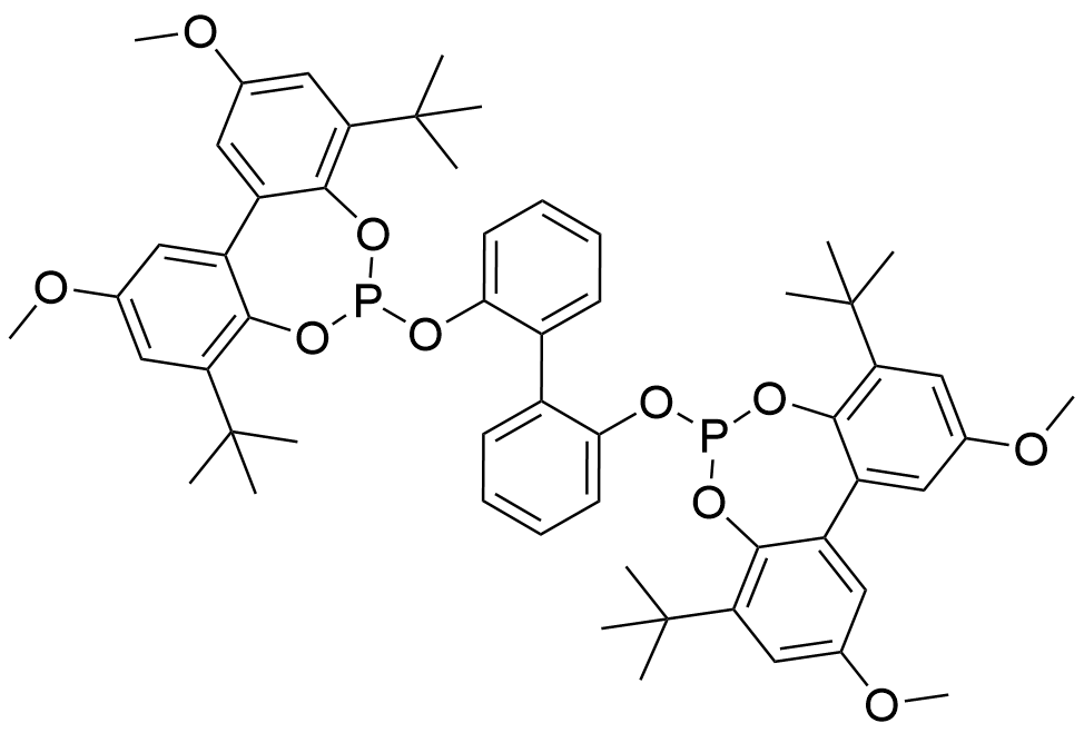 4,8-二叔丁基-6-[2-[2-(4,8-二叔丁基-2,10-二甲氧基苯并[d][1,3,2]苯并二氧杂膦-6-基)氧基苯基] 苯氧基]-2,10-二甲氧基苯并[d][1,3,2]苯并二氧杂膦