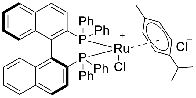 [(S)-(-)-2,2'-双(二苯基膦)-1,1'-联萘](对异丙基甲苯)二氯化钌(II)