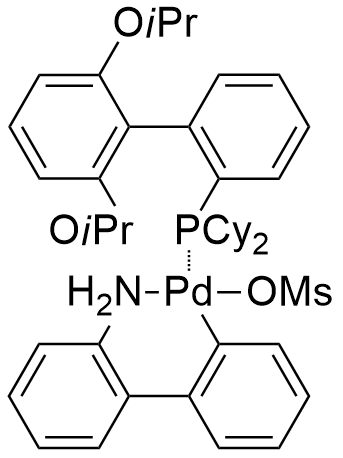 甲磺酸(2-二环己基膦-2',6'-二异丙氧基-1,1'-联苯基)(2'-氨基-1,1'-联苯-2-基)钯(II)