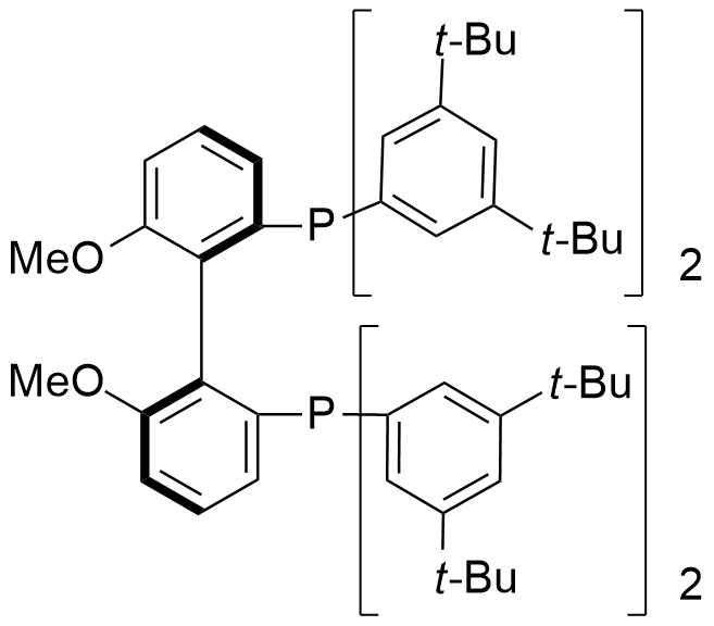 (R)-(+)-2,2'-双[二(3,5-二叔丁基苯基)磷]-6,6'-二甲氧基-1,1'-联苯