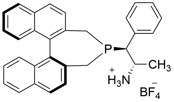 (1S,2S)-2-[(4R,11bS)-3,5-二氢-4H-二萘[2,1-c:1',2'-e]膦杂-4-基]-1-苯基丙-2-胺 四氟硼酸盐