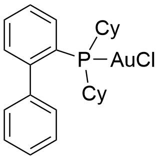 (1,1'-联苯-2-基)二环己基膦氯化金