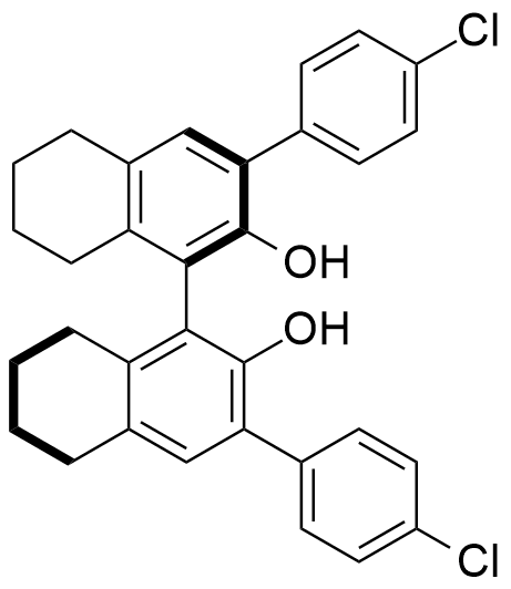 (R)​-3,​3'-​Bis(4-​chlorophenyl)​-​5,​5',​6,​6',​7,​7',​8,​8'-​octahydro-[1,​1'-​binaphthalene]​-​2,​2'-​diol