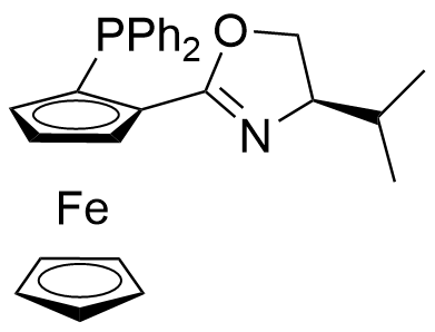 (R,Rp)-[2-(4'-异丙基噁唑-2'-基)二茂铁基]二苯基膦