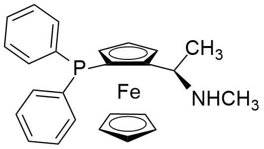 (1R)-1-(Diphenylphosphino)-2-[(1R)-1-(methylamino)ethyl]ferrocene