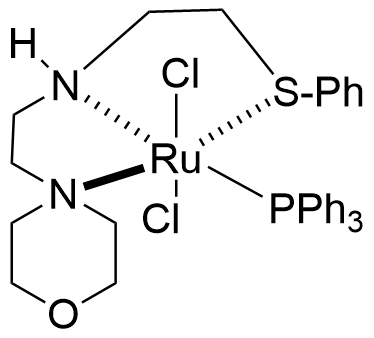 二氯[rel-[N(S)]-N-[2-[(R)-苯硫基-κS]乙基]-4-吗啉乙胺-κNN4,κN4](三苯基膦)钌(II)