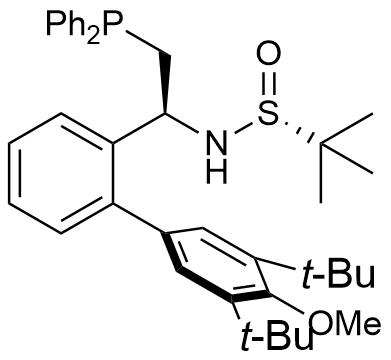 [S(R)]-N-[(1S)-1-[3',5'-双叔丁基-4'-甲氧基[1,1'-联苯]-2-(二苯基膦)乙基]-2-叔丁基亚磺酰胺