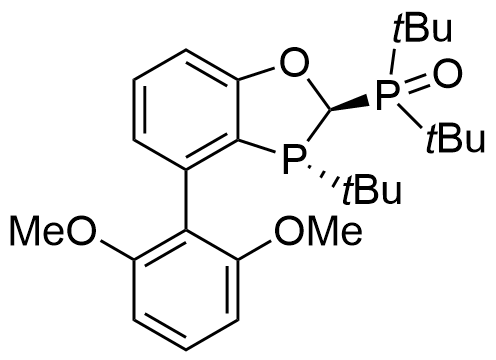 二-叔丁基((2R,3R)-3-(叔丁基)-4-(2,6-二甲氧基苯基)-2,3-二氢苯并[d][1,3]氧膦杂环戊二烯-2-基)膦氧化物