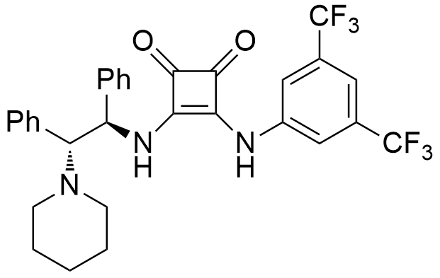 3-​[[3,​5-​Bis(trifluoromethyl)​phenyl]​amino]​-​4-​[[(1R,​2R)​-​1,​2-​diphenyl-​2-​(1-​piperidinyl)​ethyl]​amino]​-3-cyclobutene-1,2-dione