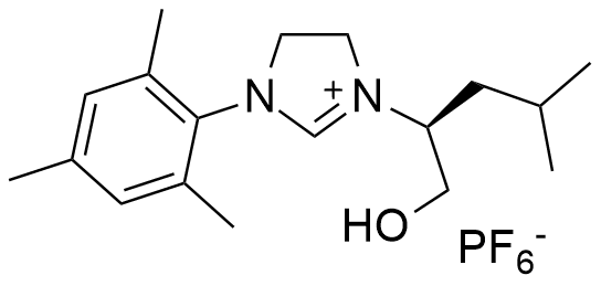 (S)-3-(1-hydroxy-4-methylpentan-2-yl)-1-mesityl-4,5-dihydro-1H-imidazol-3-ium hexafluorophosphate(V)