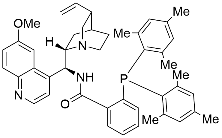 Benzamide, 2-[bis(2,4,6-trimethylphenyl)phosphino]-N-[(8α,9S)-6′-methoxycinchonan-9-yl]- (ACI)