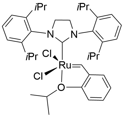 [1,3-双[2,6-双(1-甲基乙基)苯基]-2-咪唑烷亚基](2-异丙氧基苯基亚甲基)二氯化钌