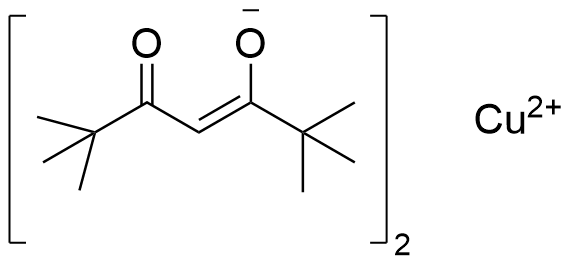 双(2,2,6,6,-四甲基-3,5-庚二酮酸)铜(II)