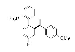(4'-Fluoro-2'-(1-(4-methoxyphenyl)vinyl)-[1,1'-biphenyl]-2-yl)diphenylphospha