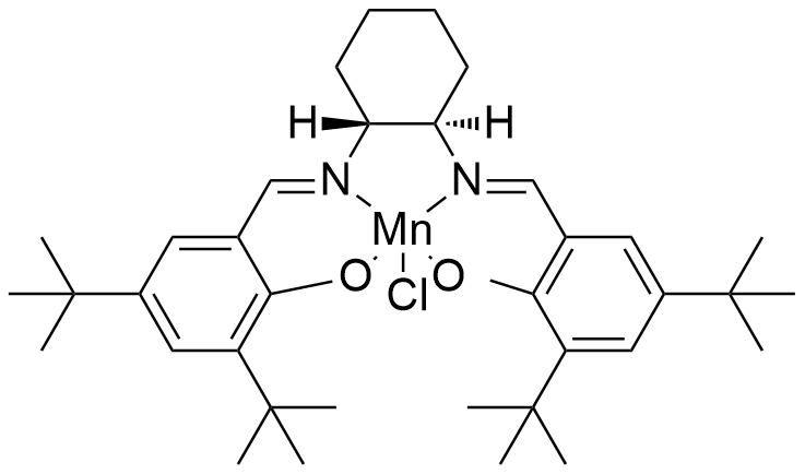 (R,R)-(-)-N,N′-双(3,5-二-叔丁基亚水杨基)-1,2-环己二胺氯化锰(III)
