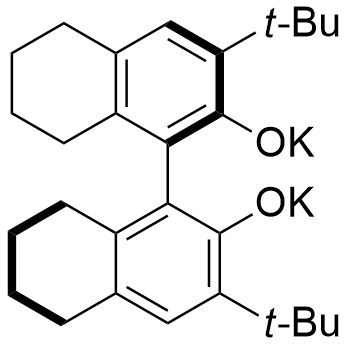 (R)-(-)-5,5',6,6',7,7,8,8'-八氢-3,3'-二叔丁基-1,1'-联-2-萘酚 二钾盐