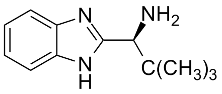 (S)-(-)-2-(α-(叔丁基)甲胺)-1H-苯并咪唑