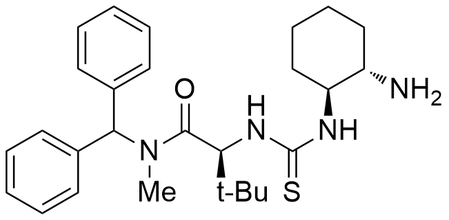 (2S)-2-[[[[(1S,2S)-2-氨基环己基]氨基]硫代甲基]氨基]-N-(二苯基甲基)-N,3,3-三甲基丁酰胺