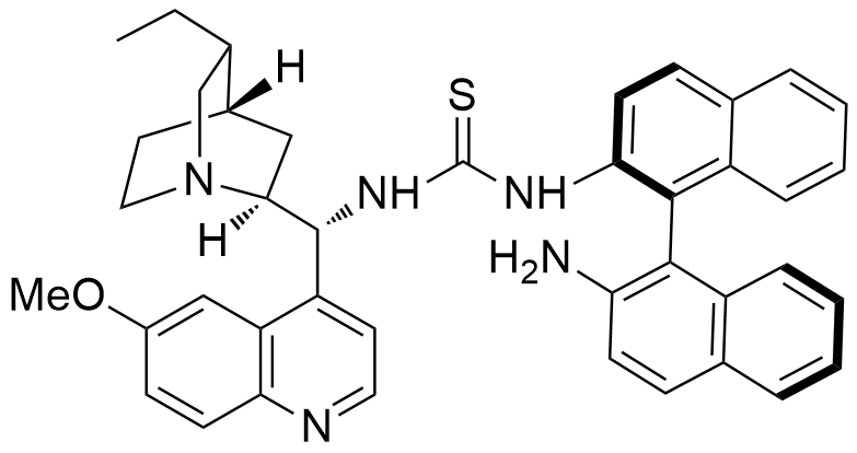 N-[(S)-2'-氨基-1,1'-联萘-2-基]-N'-[(9R)-6'-甲氧基奎宁-9-基]硫脲