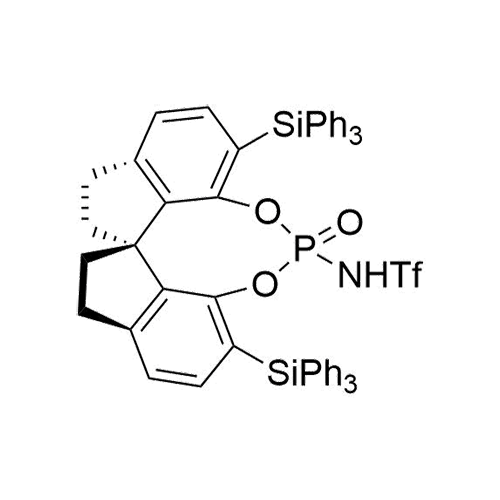 1,​1,​1-​Trifluoro-​N-​[(11aS)​-​10,​11,​12,​13-​tetrahydro-​5-​oxido-​3,​7-​bis(triphenylsilyl)diindeno[7,​1-​de:1',​7'-​fg]​[1,​3,​2]​dioxaphosphocin-​5-​yl]​methanesulfonamide