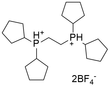 1,2-Bis(dicyclopentylphosphonium)ethane bis(tetrafluoroborate), min. 97%