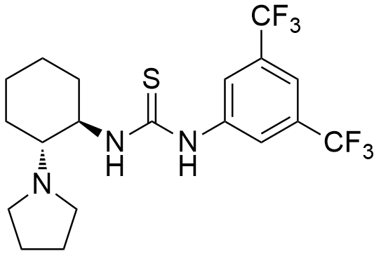 1-[3,5-双(三氟甲基)苯基]-3-[(1R,2R)-2-(吡咯烷-1-基)环己基]硫脲