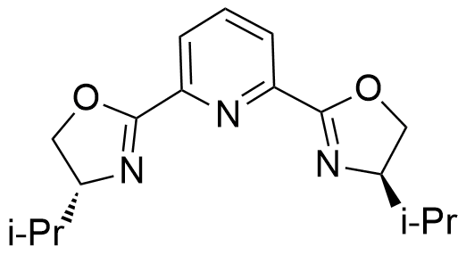 (+)-2,6-双[(4R)-4-异丙基-2-噁唑啉-2-基]吡啶