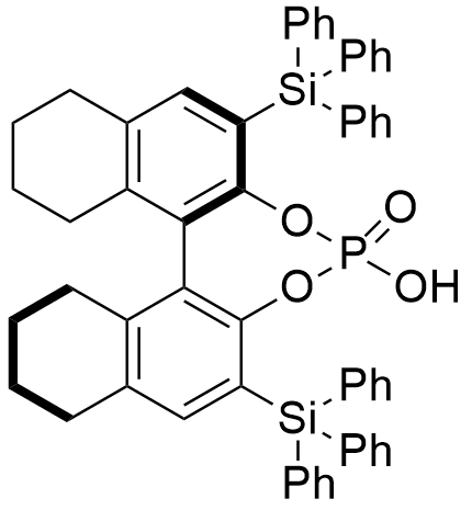 (R)-3,3'-双(三苯基硅基)-5,5',6,6',7,7',8,8'-八氢联萘酚磷酸酯