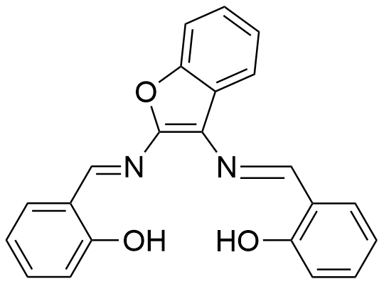 2,2'-((Benzofuran-2,3-diylbis(azanylylidene))bis(methanylylidene))diphenol