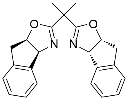 (3aS,3'aS,8aR,8'aR)-2,2'-(1-Methylethylidene)bis[3a,8a-dihydro-8H-indeno[1,2-d]oxazole]