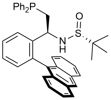 [S(R)]-N-[(1S)-1-[2-(9-蒽基)苯基]-2-(二苯基膦)乙基]-2-叔丁基亚磺酰胺