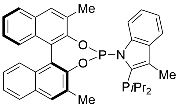 (S)-2-(双异丙基膦基])-1-(2,6-二甲基二萘酚)二氧杂膦基-3-甲基-吲哚