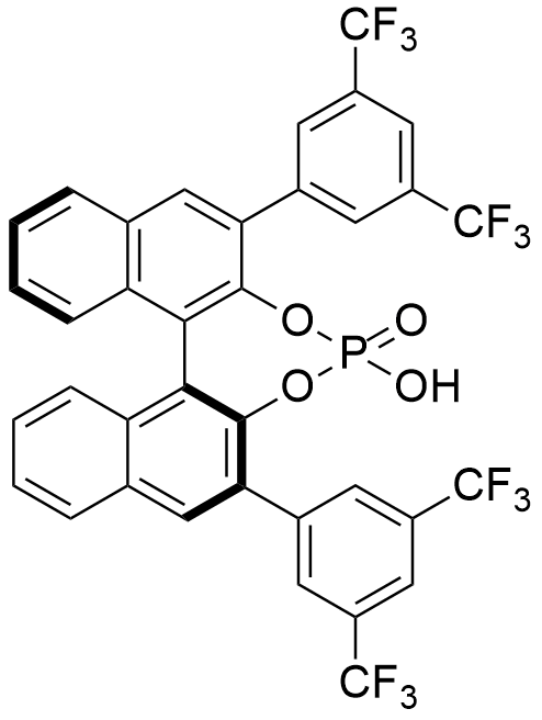 (S)-3,3'-双[3,5-二(三氟甲基)苯基]-1,1'-联萘酚磷酸酯