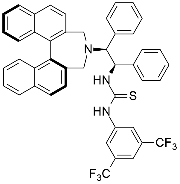 N-[3,5-双(三氟甲基)苯基]-N'-[(1R,2R)-2-[(11bS)-3,5-二氢-4H-联萘并[2,1-c:1',2'-e]氮杂卓-4-基]-1,2-二苯基乙基]硫脲