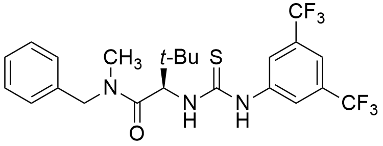 (R)-2-[[3,5-双(三氟甲基)苯基]硫脲基]-N-苄基-N,3,3-三甲基丁酰胺