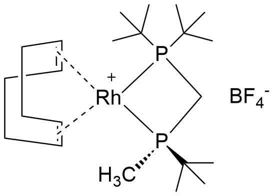 （R）-（ - ）-叔丁基甲基（二 - 叔丁基膦基甲基）膦基（1,5-环辛二烯）铑（I）四氟硼酸盐