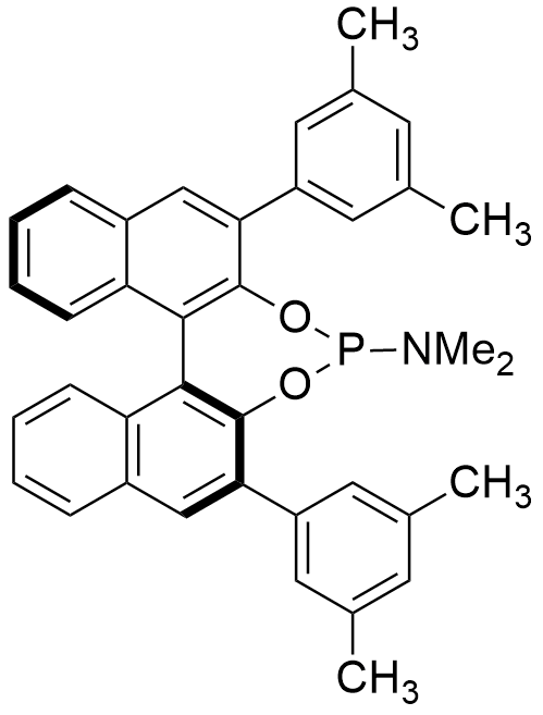 (11bS)​-2,​6-​Bis(3,​5-​dimethylphenyl)​-​N,​N-​dimethyl-dinaphtho[2,​1-​d:1',​2'-​f]​[1,​3,​2]​dioxaphosphepin-​4-​amine