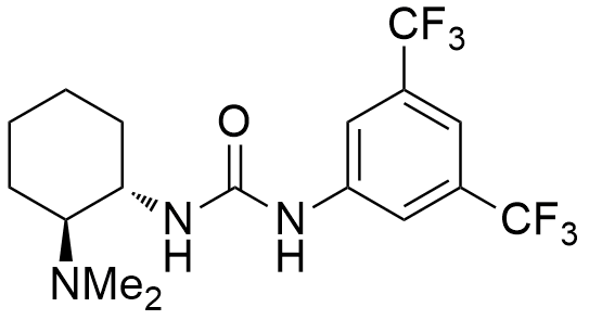 N-​[3,​5-​Bis(trifluoromethyl)​phenyl]​-​N'-​[(1S,​2S)​-​2-​(dimethylamino)​cyclohexyl]urea