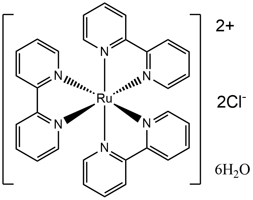 三(2,2'-联吡啶)氯化钌(II) 六水合物